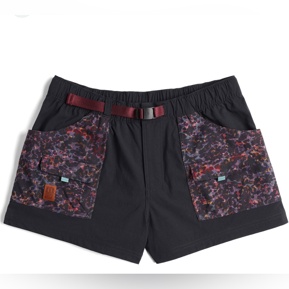 Topo Retro River Women’s Shorts Black Meteor